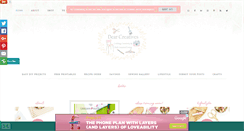 Desktop Screenshot of dearcreatives.com